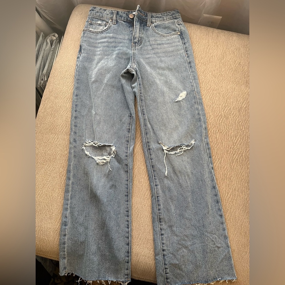 RSQ Distressed Blue Jeans
